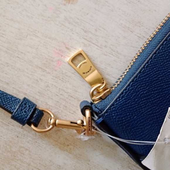 Coach Kitt Messenger Crossbody Bag Deep Blue - Picture 7 of 12